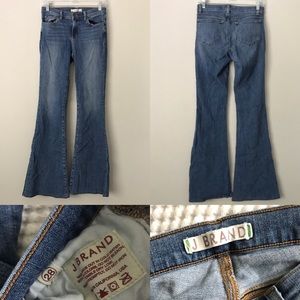 J BRAND BABE Jeans bell bottoms flares 28 icicle